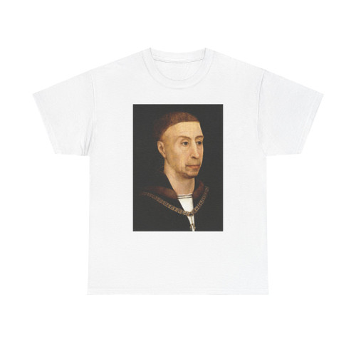 WEYDEN, Rogier van der - Portrait of Philip the Good2 (Artwork) T-Shirt