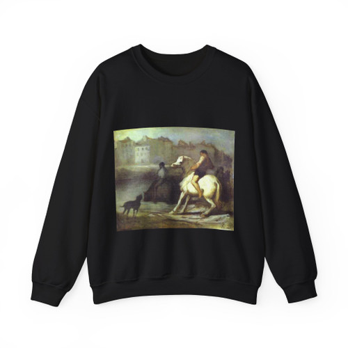DAUMIER, Honore - 48 (Artwork) Crewneck Sweatshirt