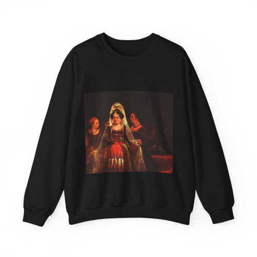 GELDER, Aert de - The Jewish Bride (Esther Bedecked) (Artwork) Crewneck Sweatshirt