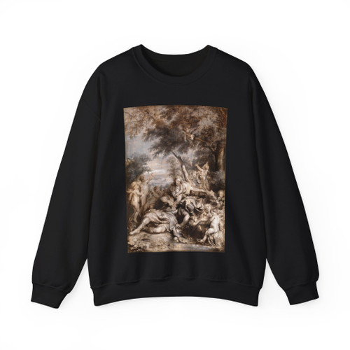 DYCK, Sir Anthony Van - Rinaldo conquered by Love for Armida (Artwork) Crewneck Sweatshirt