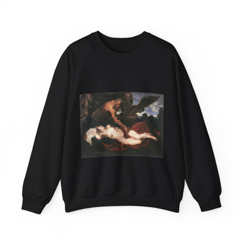 DYCK, Sir Anthony Van - Jupiter and Antiope (Artwork) Crewneck Sweatshirt
