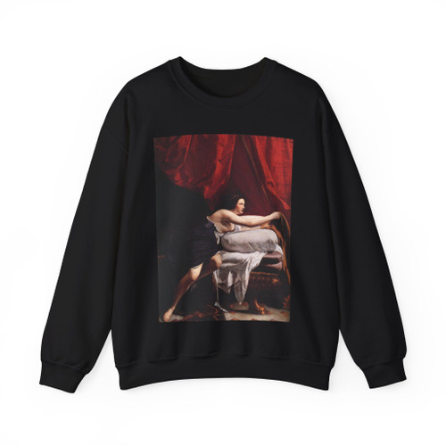 GENTILESCHI, Orazio - Joseph and Potiphar's Wife (detail) (Artwork) Crewneck Sweatshirt