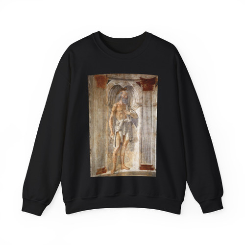 GHIRLANDAIO, Domenico - St Jerome (Artwork) Crewneck Sweatshirt