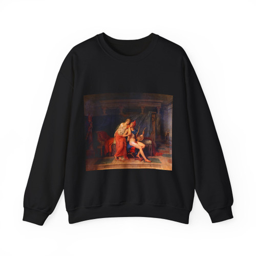 DAVID,Jacques-Louis - The Loves of Paris and Helen (Artwork) Crewneck Sweatshirt