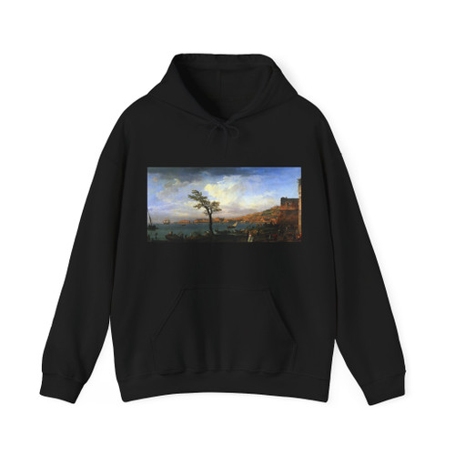 VERNET, Claude-Joseph - View of Naples (Artwork) Hoodie