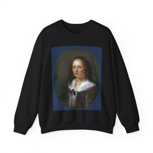 DOU, Gerrit - Portrait of a Young Woman (Artwork) Crewneck Sweatshirt