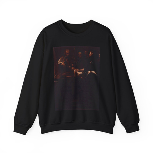 CRESPI, Giuseppe Maria -7 sacraments- Baptism (Artwork) Crewneck Sweatshirt