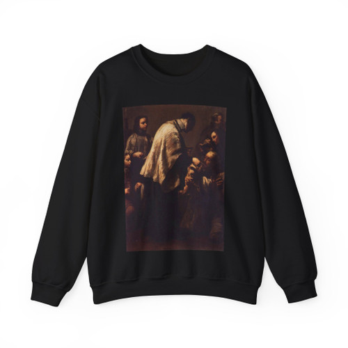 CRESPI, Giuseppe Maria -7 sacraments- Communion (Artwork) Crewneck Sweatshirt