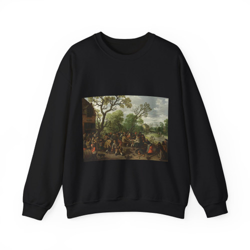 DROOCHSLOOT, Joost Cornelisz - Village Scene2 (Artwork) Crewneck Sweatshirt