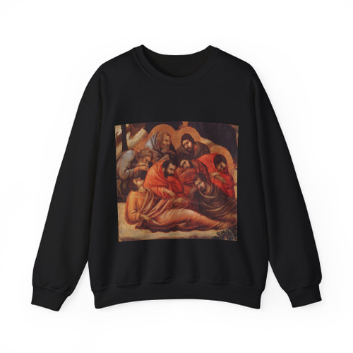 DUCCIO DI Buoninsegna - Agony in the Garden (detail)2 (Artwork) Crewneck Sweatshirt