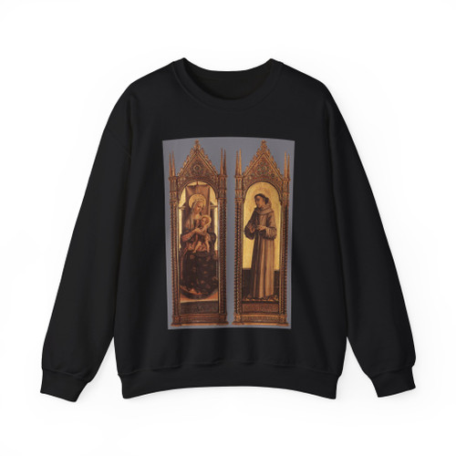 CRIVELLI, Carlo - Madonna and Child (Artwork) Crewneck Sweatshirt