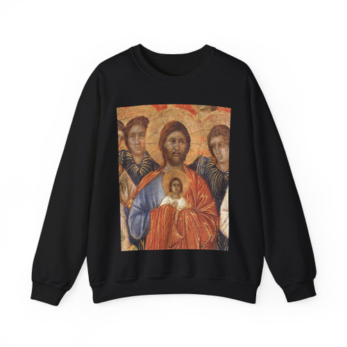 DUCCIO DI Buoninsegna - Death of the Virgin (detail) (Artwork) Crewneck Sweatshirt