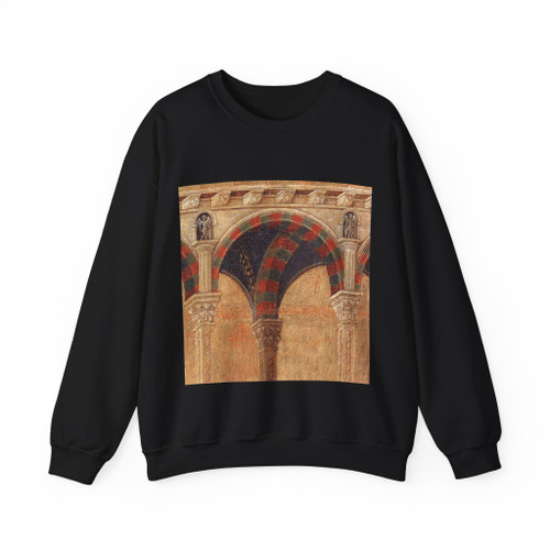 DUCCIO DI Buoninsegna - Disputation with the Doctors (detail) (Artwork) Crewneck Sweatshirt