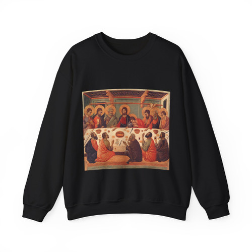 DUCCIO DI Buoninsegna - Last Supper (Artwork) Crewneck Sweatshirt