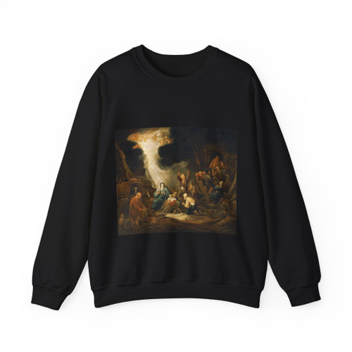 CUYP, Benjamin Gerritsz - Adoration of the Shepherds (Artwork) Crewneck Sweatshirt