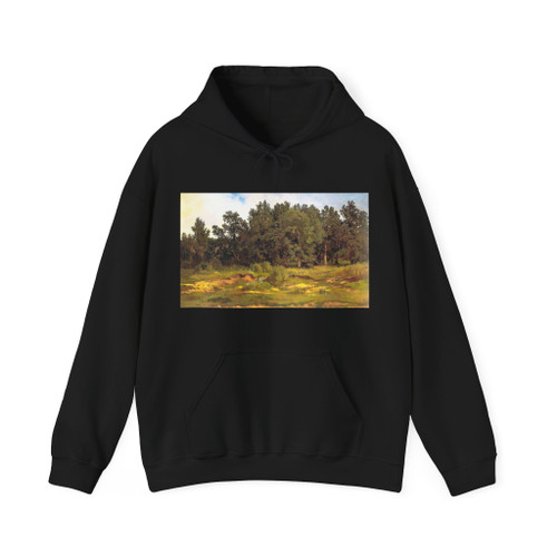 SHISKIN, Ivan Ivanovich - oak wood in a gray day (Artwork) Hoodie