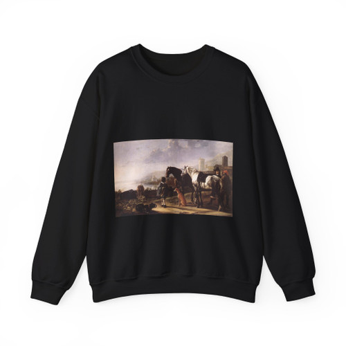 CUYP, Aelbert - The Negro Page (Artwork) Crewneck Sweatshirt