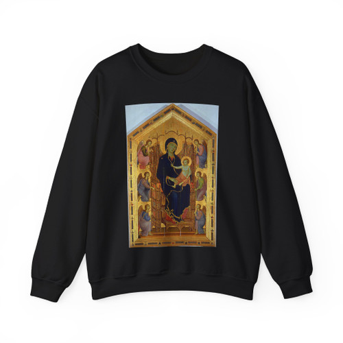DUCCIO DI Buoninsegna - Rucellai Madonna (Artwork) Crewneck Sweatshirt