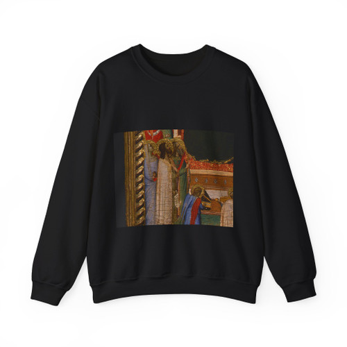 DADDI, Bernardo - Madonna and Child with Saints and Angels d2 (Artwork) Crewneck Sweatshirt