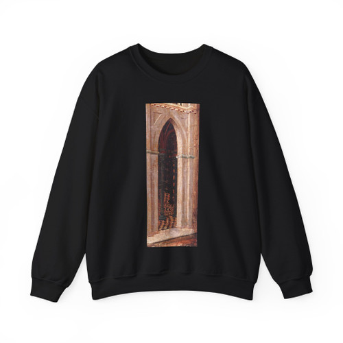 DUCCIO DI Buoninsegna - Temptation on the Temple (detail) (Artwork) Crewneck Sweatshirt