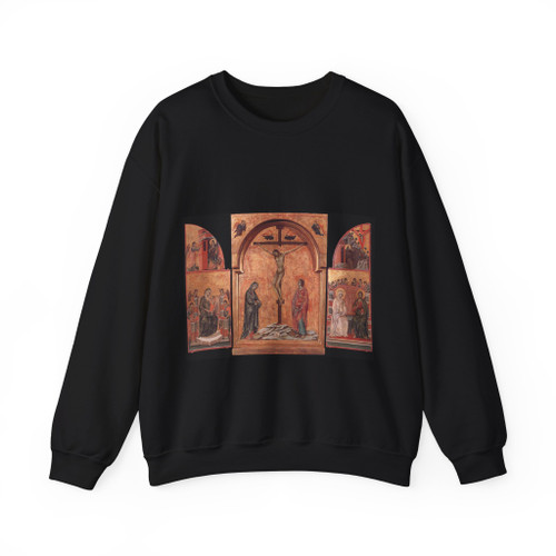 DUCCIO di Buoninsegna - Triptych2 (Artwork) Crewneck Sweatshirt