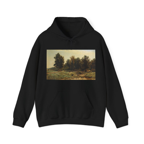 SHISKIN, Ivan Ivanovich - On the edge of oak forest in 1882 (Artwork) Hoodie