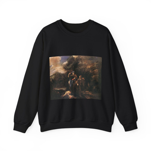 FETI, Domenico - Flight to Egypt (Artwork) Crewneck Sweatshirt