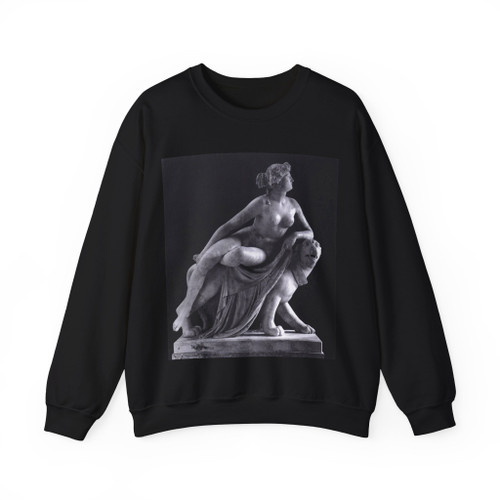 DANNECKER, Heinrich - Ariadne on the Panther (front view) (Artwork) Crewneck Sweatshirt