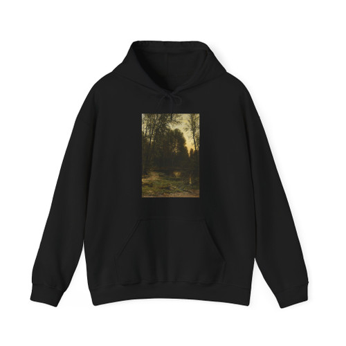 SHISKIN, Ivan Ivanovich - River backwater in forest 1889-1890 (Artwork) Hoodie
