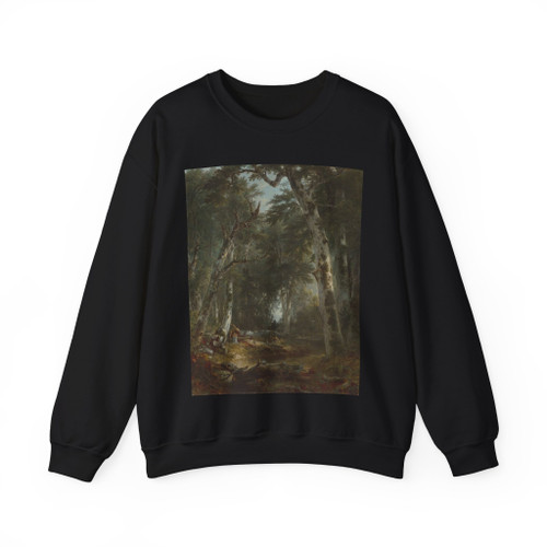 DURAND, Asher Brown - In the Woods (Artwork) Crewneck Sweatshirt