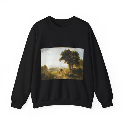 DURAND, Asher Brown - River Scene (Artwork) Crewneck Sweatshirt