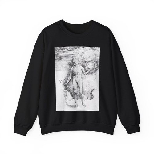 DURER, Albrecht - Apollo with the Solar Disc (Artwork) Crewneck Sweatshirt