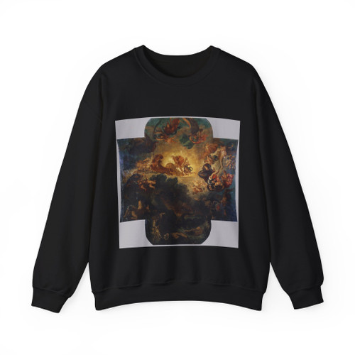 DELACROIX, EUGENE - Apollo Vanquishing the Python (Artwork) Crewneck Sweatshirt