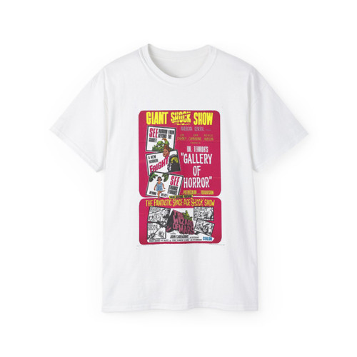 DR. TERROR'S GALLERY OF HORRORS + THE WIZARD OF MARS 1967 Movie Poster - T-Shirt