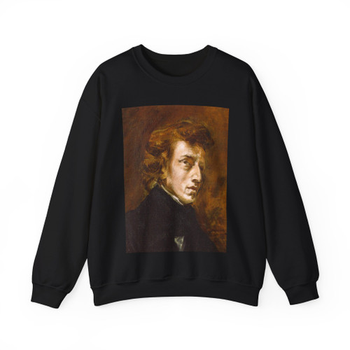 DELACROIX, EUGENE - Frederic Chopin (Artwork) Crewneck Sweatshirt