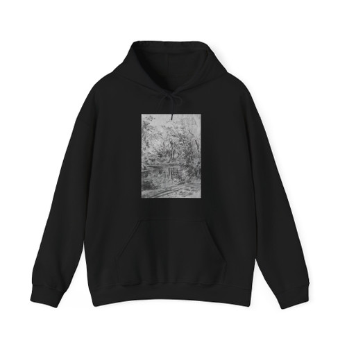 SHISKIN, Ivan Ivanovich - Pond 1870 (Artwork) Hoodie