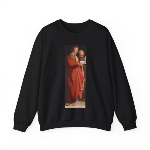 DURER, Albrecht - The Four Holy Men (John the Evangelist and Peter) (Artwork) Crewneck Sweatshirt