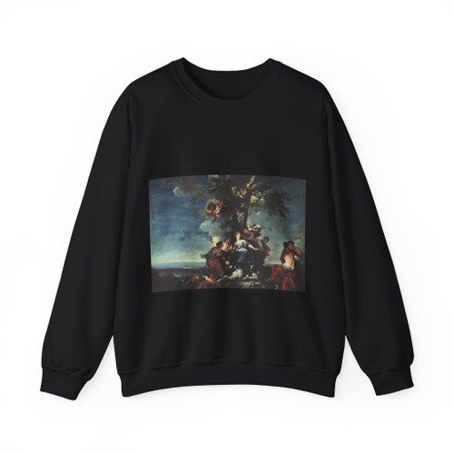FERRETTI, Giovanni Domenico - The Rape of Europa (Artwork) Crewneck Sweatshirt