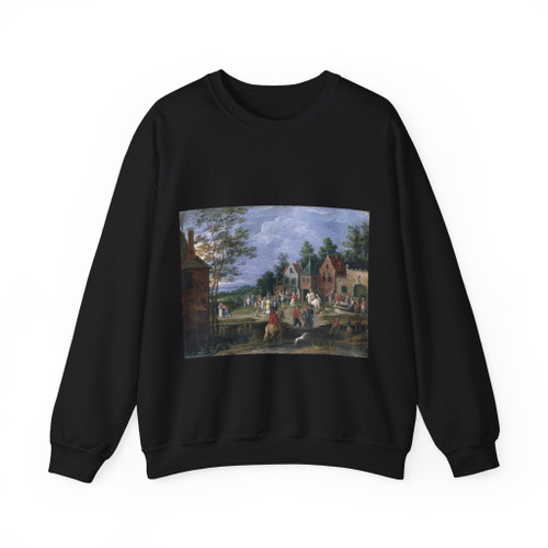 GIJSELS, Pieter - village2 (Artwork) Crewneck Sweatshirt