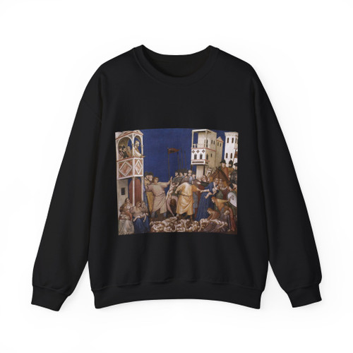 GIOTTO di Bondone - The Massacre of the Innocents (Artwork) Crewneck Sweatshirt