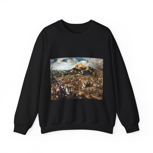 BALTENS, Peeter - Christ on the Road to Calvary (Artwork) Crewneck Sweatshirt