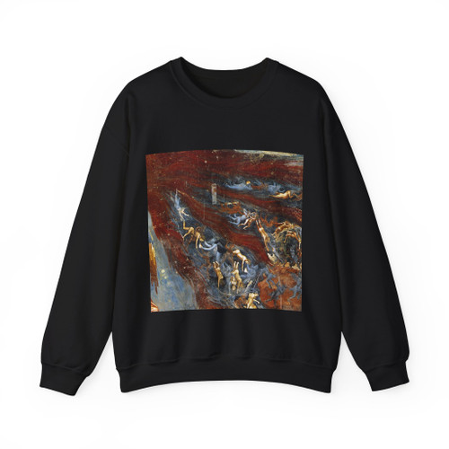 GIOTTO di Bondone - Last Judgment (detail)12 (Artwork) Crewneck Sweatshirt