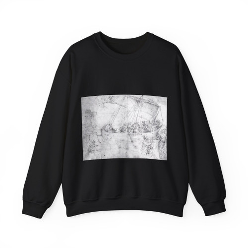 GIOTTO di Bondone - Navicella2 (Artwork) Crewneck Sweatshirt