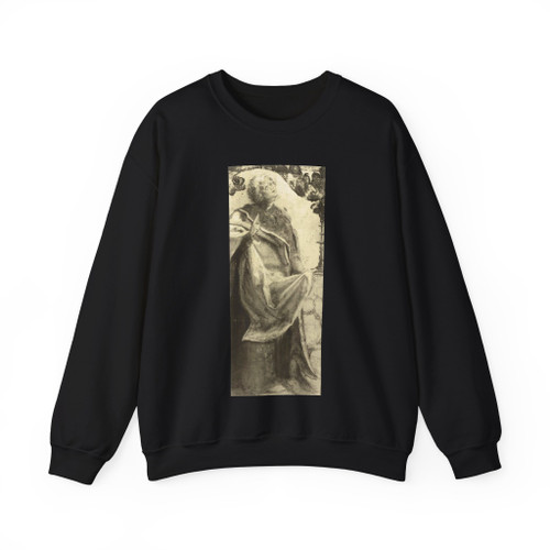 GRUNEWALD, Matthias -1501-1519- Study of an Apostle2 (Artwork) Crewneck Sweatshirt