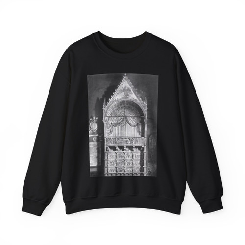AGOSTINO DI GIOVANNI - Monument to Bishop Guido Tarlati (Artwork) Crewneck Sweatshirt