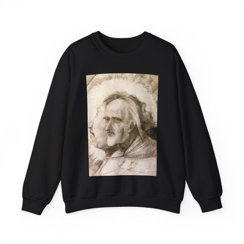 GRUNEWALD, Matthias -1520-1528- The Triple Face (Artwork) Crewneck Sweatshirt