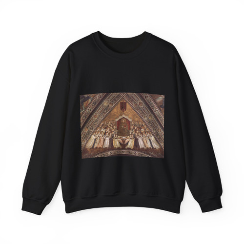 GIOTTO di Bondone - St Francis in Glory (Artwork) Crewneck Sweatshirt