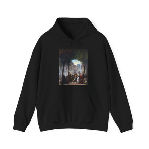 SAINT-AUBIN, Gabriel de - A Street Show in Paris (La Parade du Boulevard) (Artwork) Hoodie