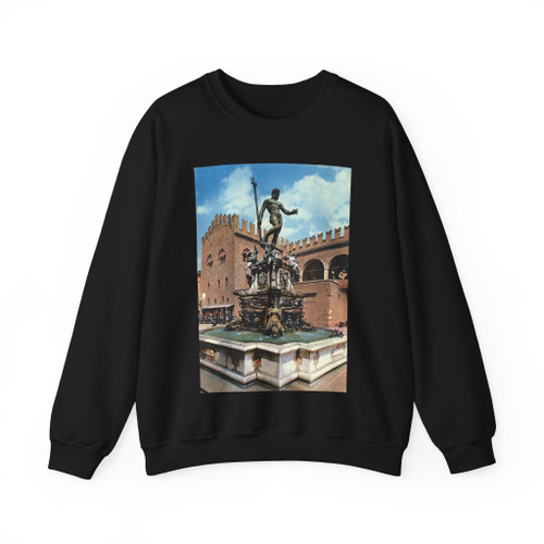GIOVANNI da Bologna - Fountain of Neptune (Artwork) Crewneck Sweatshirt