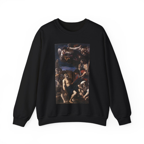 GUERCINO - The Martyrdom of St Peter (Artwork) Crewneck Sweatshirt